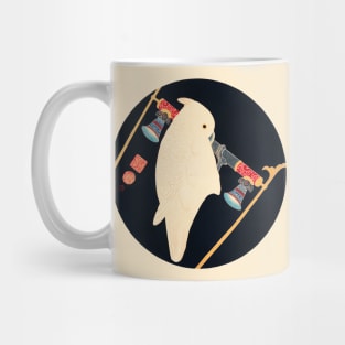 White Macaw Emblem Mug